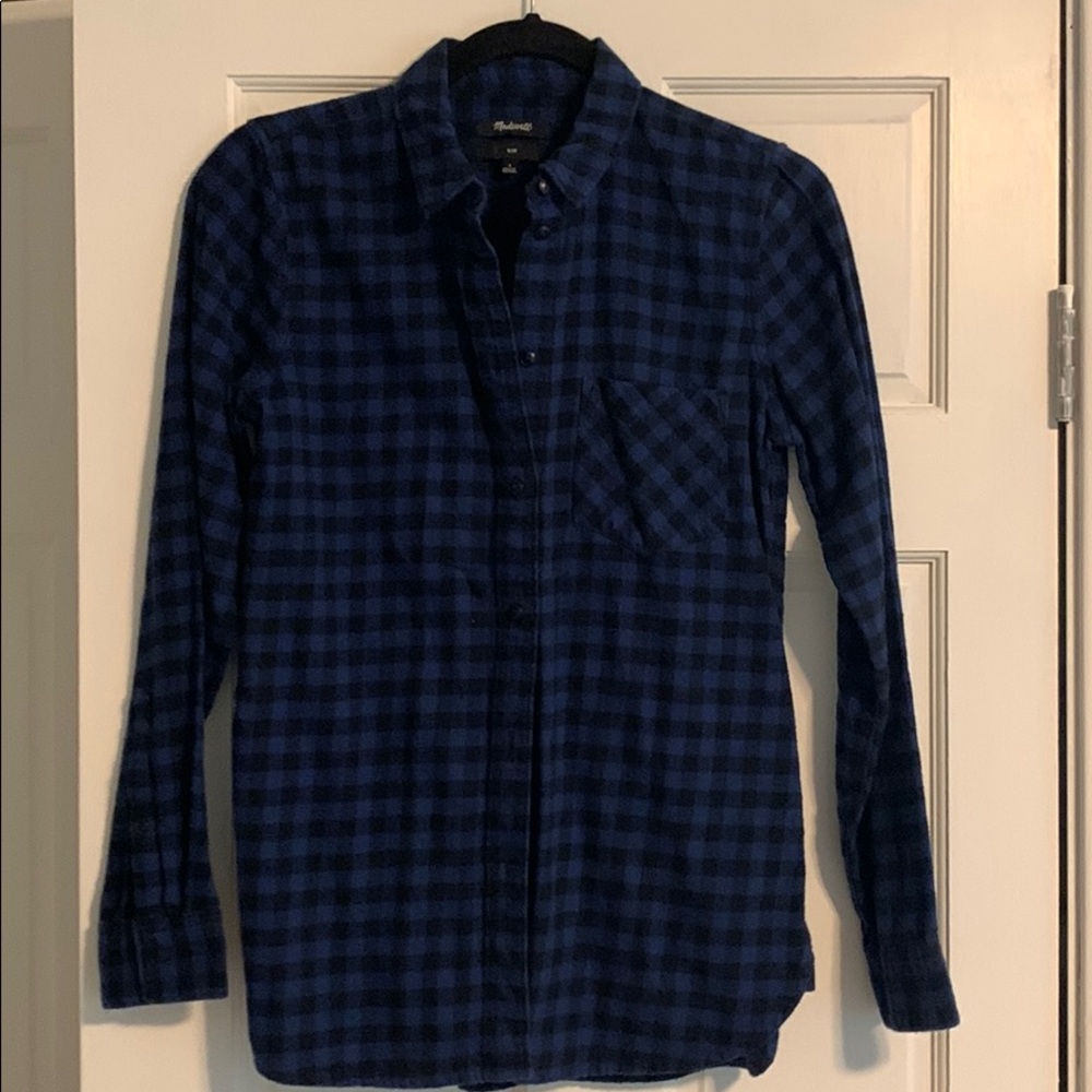 Madewell flannel shirt